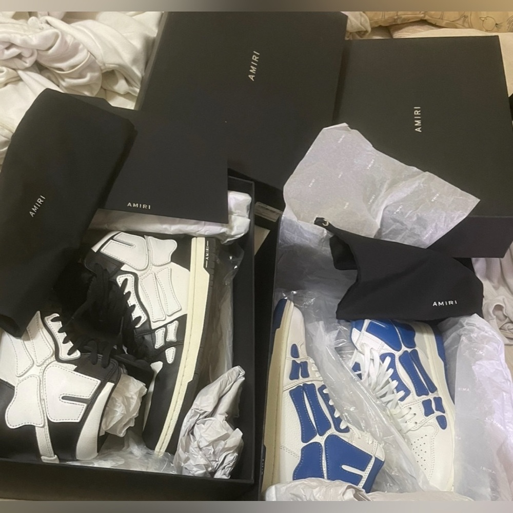 Amiri Skeleton Sneakers